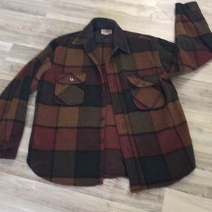 Men’s wool shirt jacket
